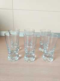 Kieliszki male szklane