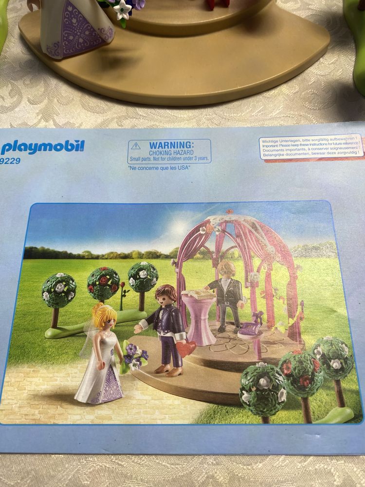 Klocki Playmobil 9229, pawilon ślubny z nowożeńcami