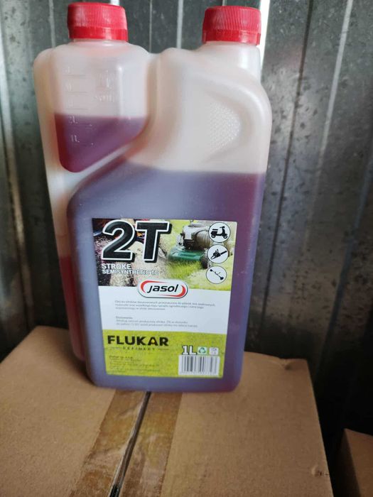 Olej dwusuw mieszanki paliwa pliły kosy 1L JASOL 2T