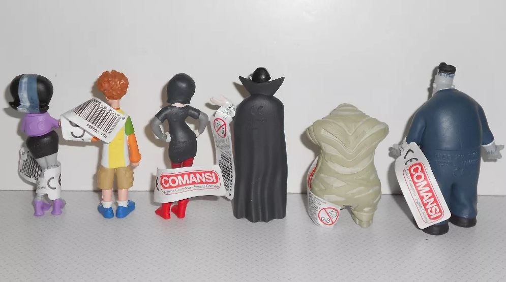 Coleção completa bonecos figuras pvc Hotel transylvania