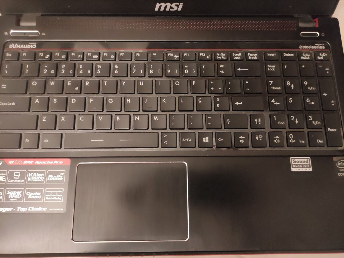 Vendo MSI GE60 2PE apache pro