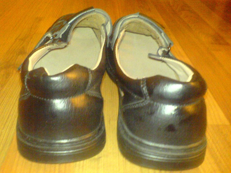 ButySANDAŁY Męskie Czarne Skóra ekolog 46 Zamykane Na Rzepy NOWE Nieuż