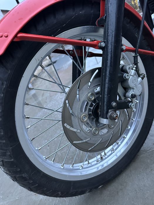 Ява 634-638 вилка, дискові тормоза