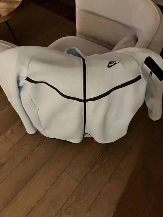 Nike Tech Fleece błękitny – bluza XL + spodnie M