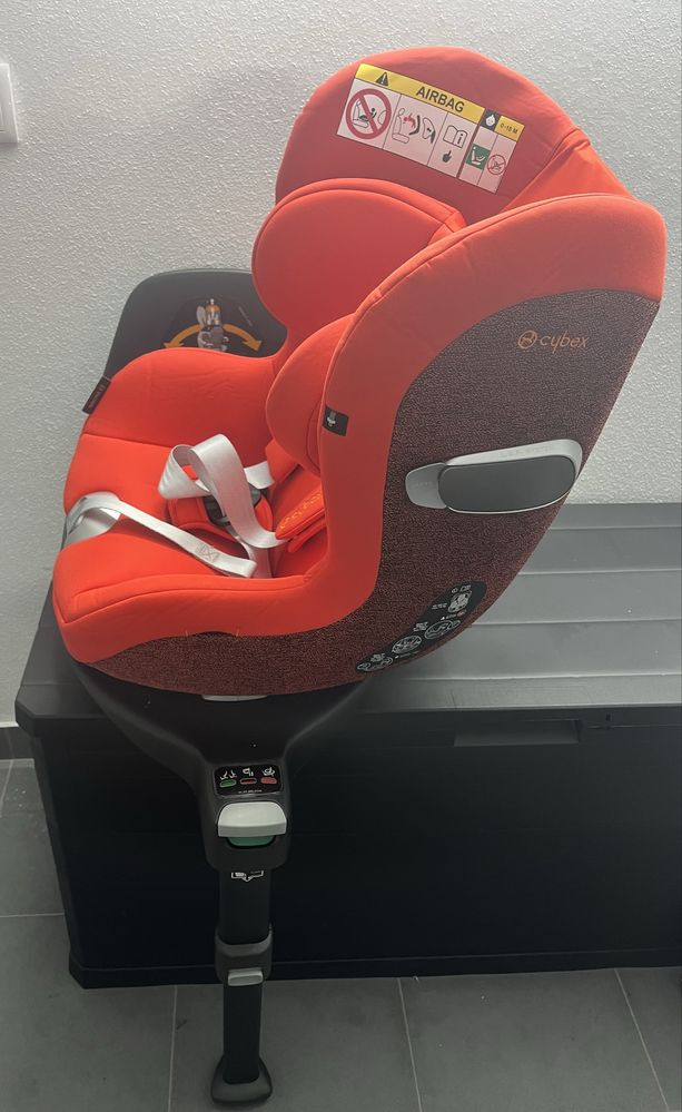 Conjunto cadeira cybex sirona Z2 c/ baseZ