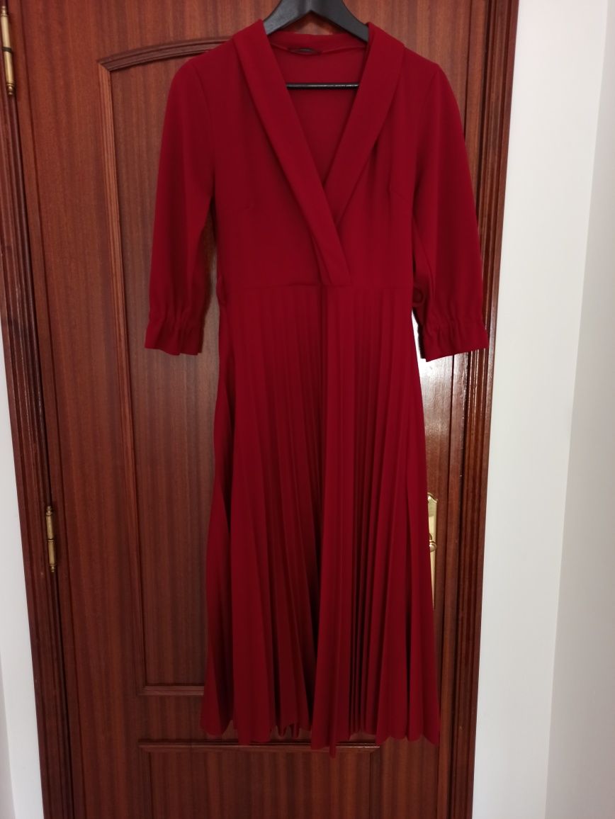 Vestido Midi Vermelho