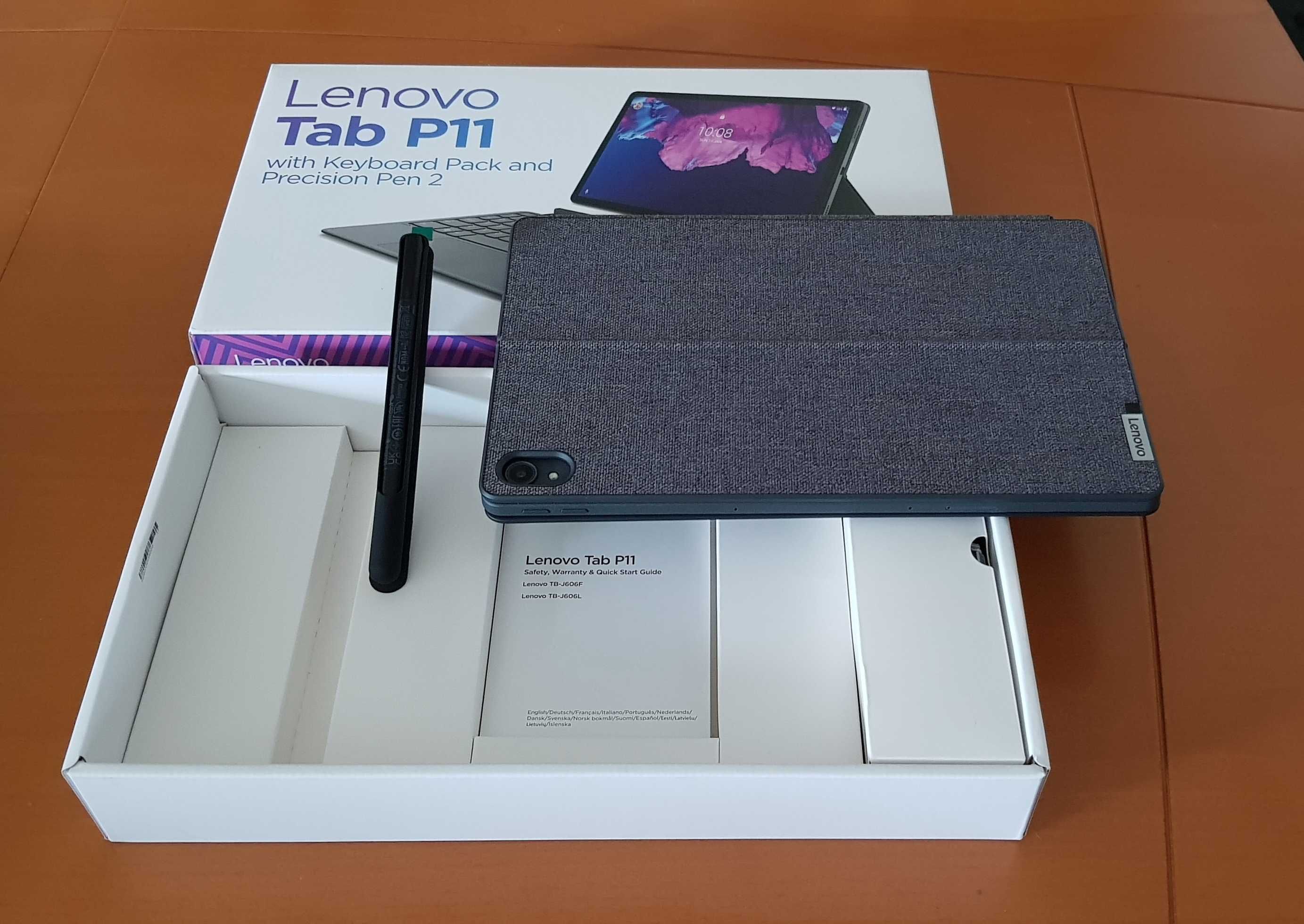 Lenovo Tab P11 Wi-Fi/Capa/Teclado/Precision Pen 2-QUALCOMM SNAPDRAGON