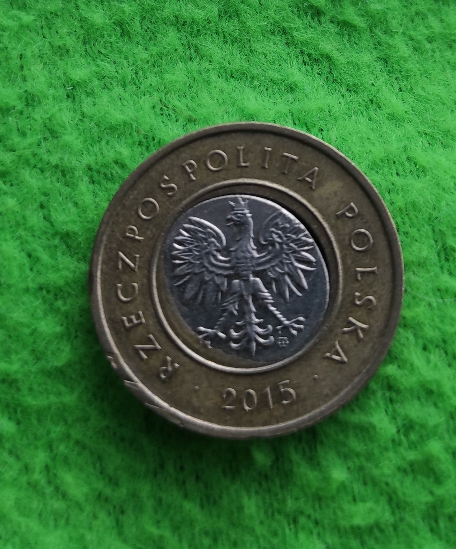 2 złote 2015 r -destrukt menniczy