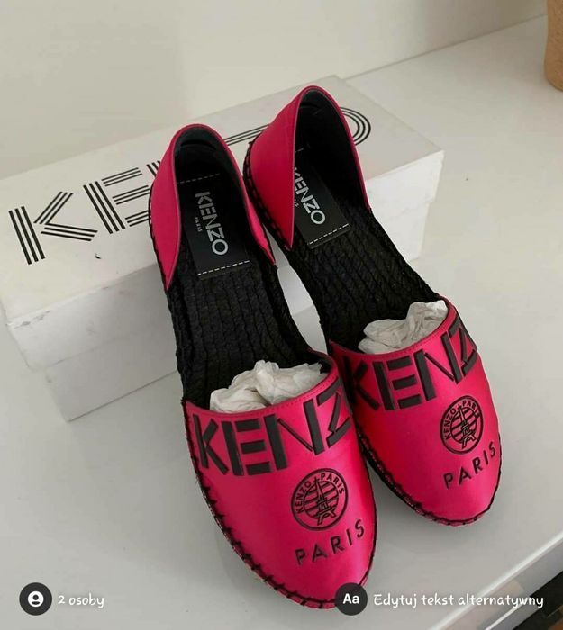 Nowe espadryle Kenzo