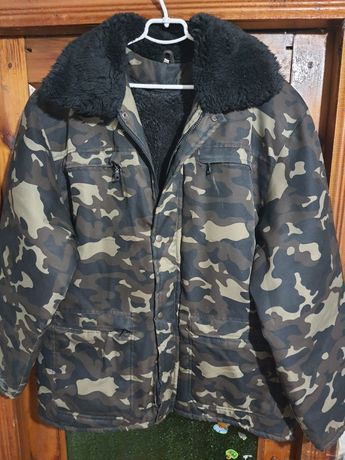 Куртка мужская зимняя камуфляж. Р.56