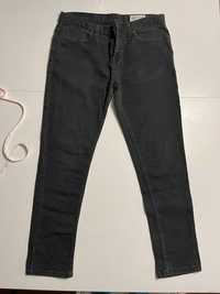 Czarne spodnie rurki W32/L30 Denim Co Skinny