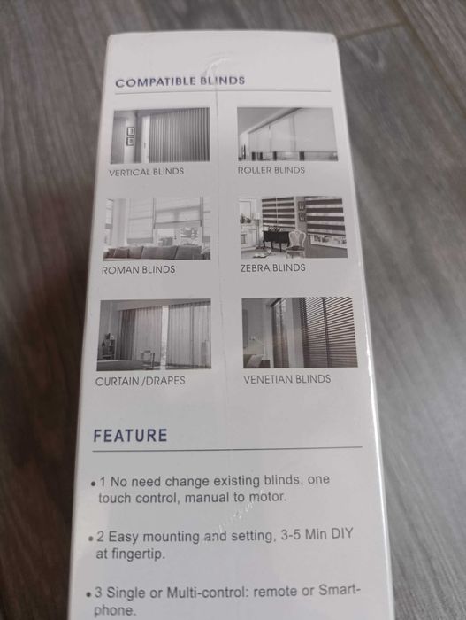 Мотор для рулонних штор и жалюзі