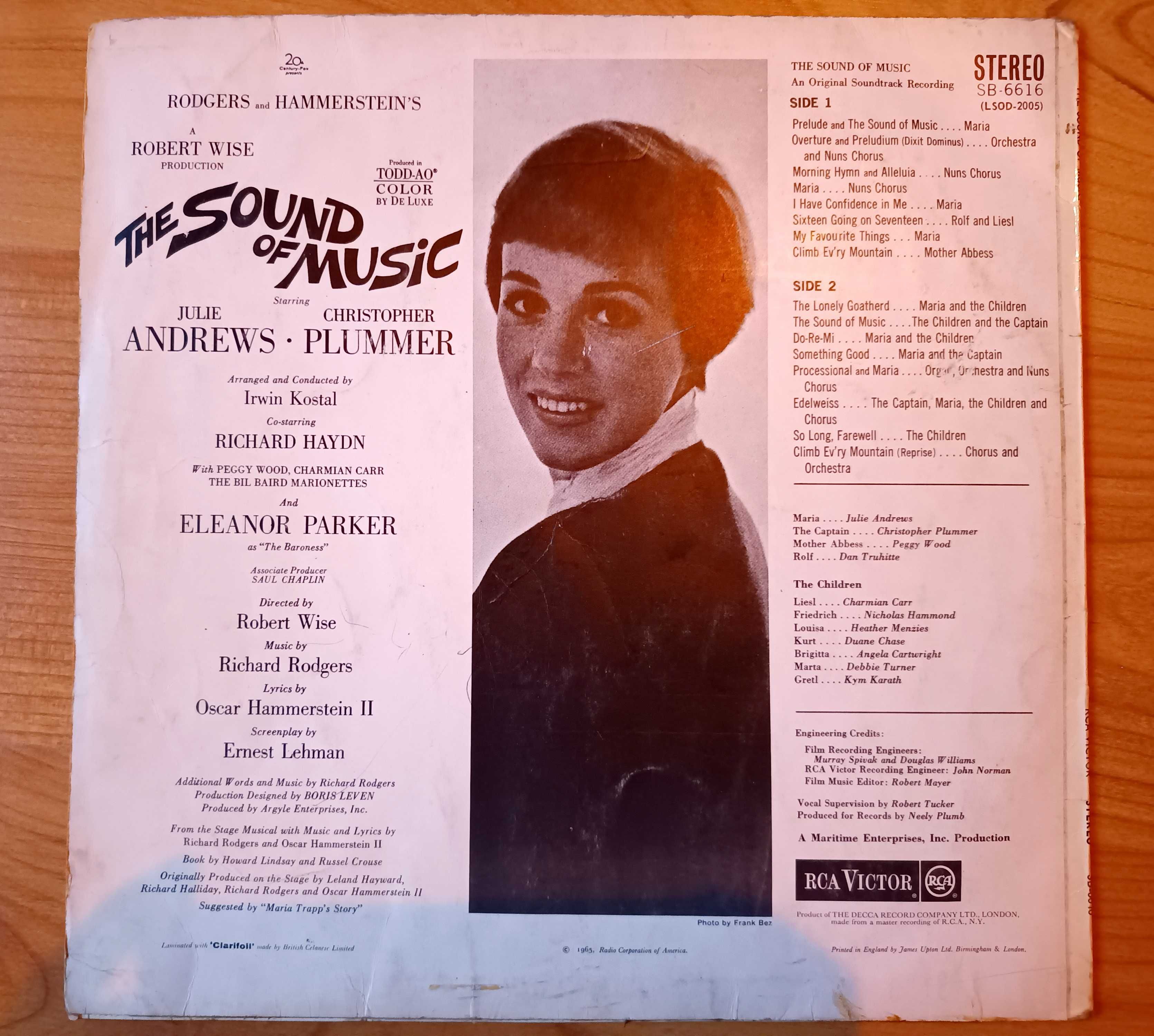 The Sound of Music - Disco vinil LP