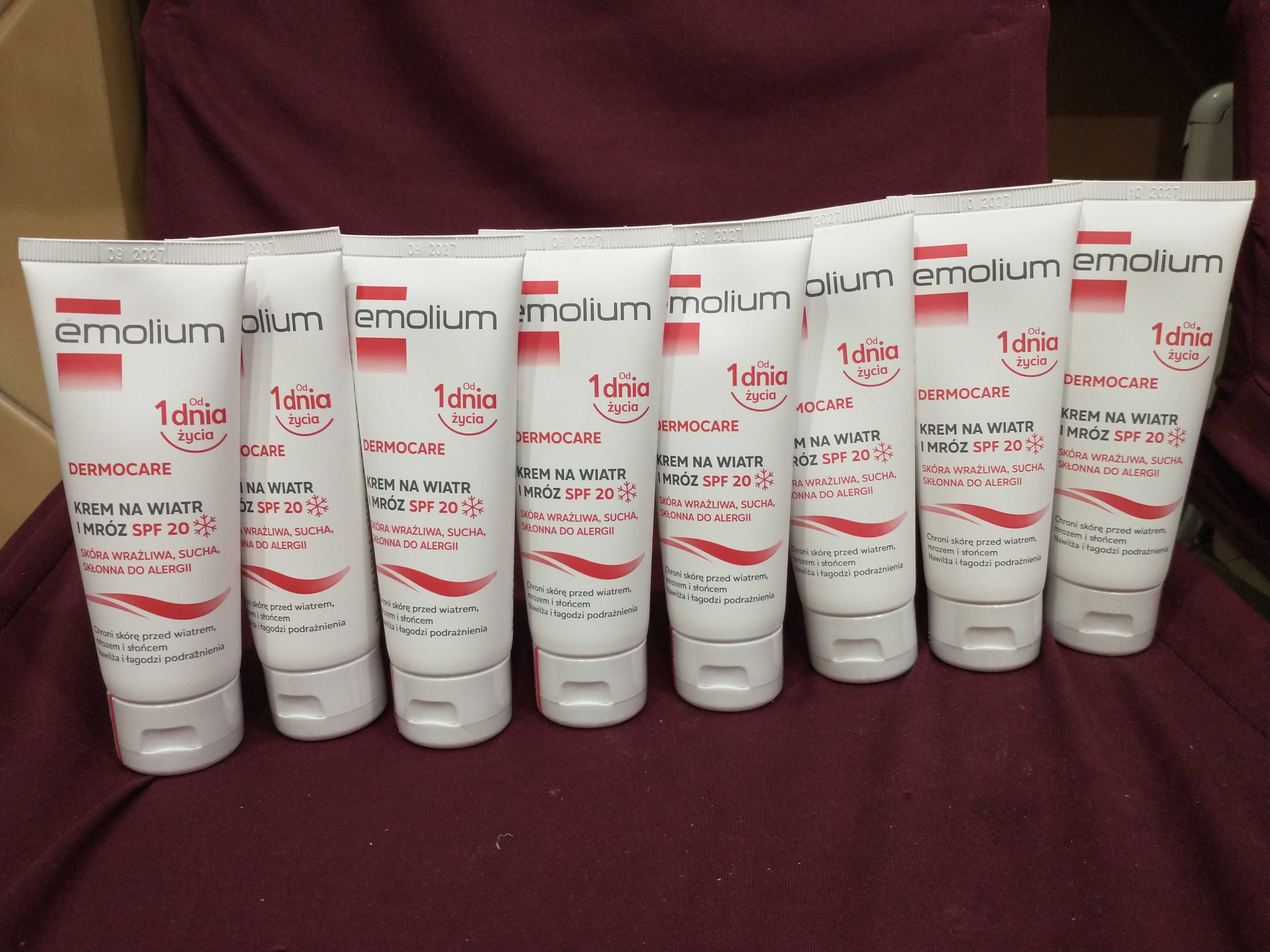 8x emolium Dermocare krem na wiatr i mróz SPF 20