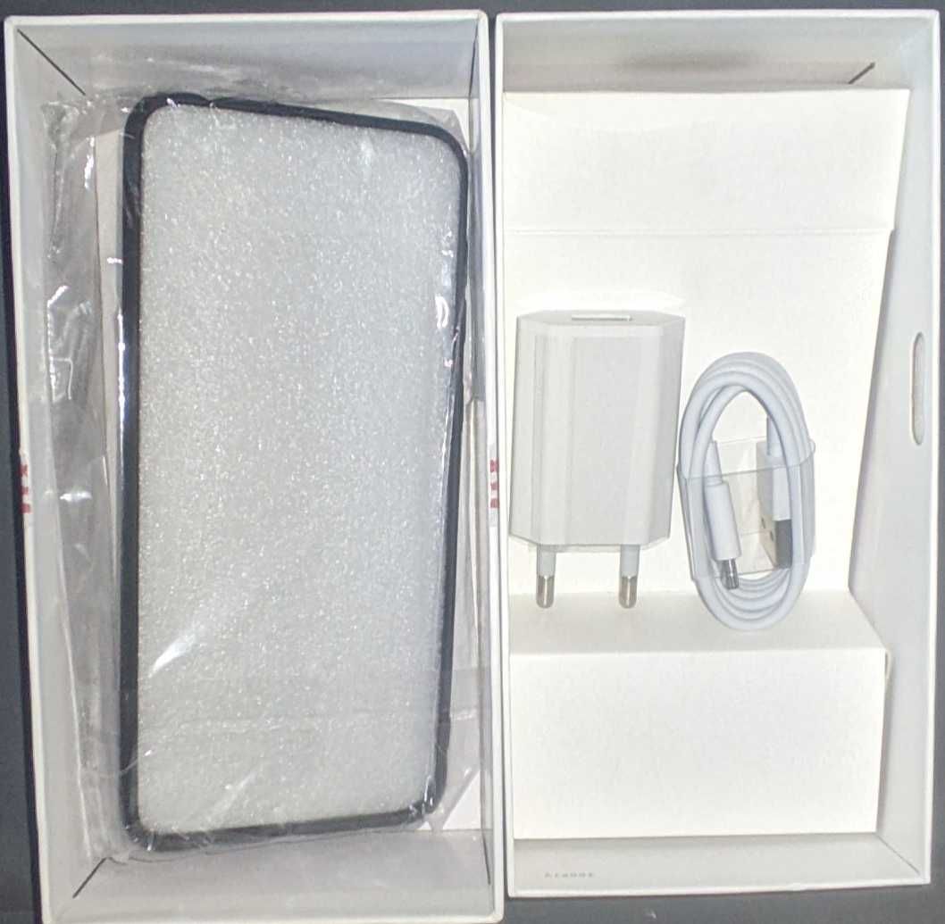 Telefon Samsung A50 Smartfon granatowy zestaw nowa ładowarka kabel