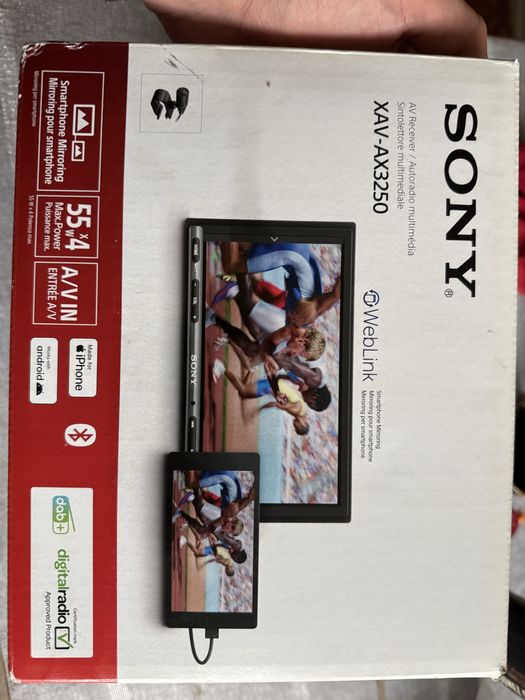 Sony XAV-AX3250 radio samachodowe