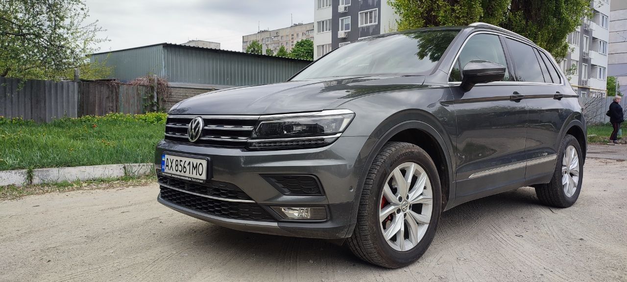 Volkswagen Tiguan 4×4, 2.0 турбо дизель. Механика