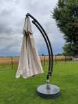 Parasol ogrodowy 3,5m SUN-GARDEN beżowy