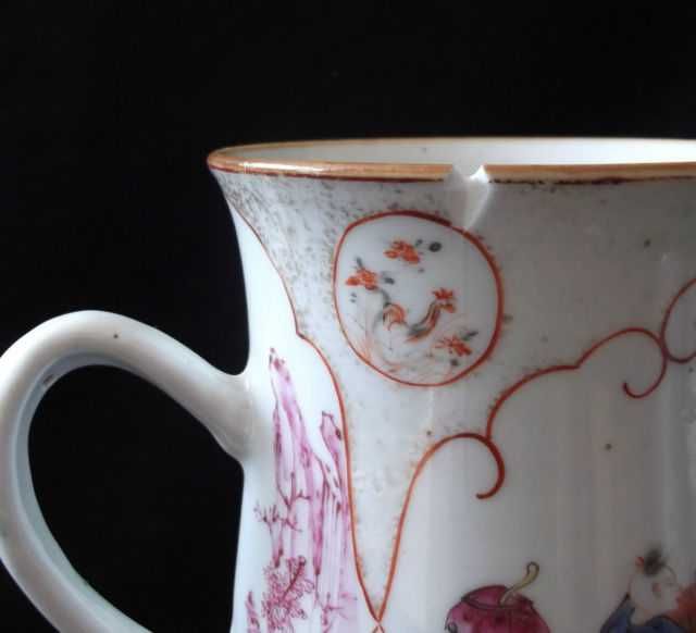 Caneca de Porcelana Chinesa Exportação
 1740-60