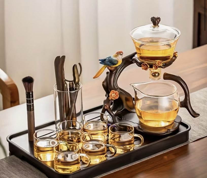 Zestaw i zaparzacz do herbaty vintage