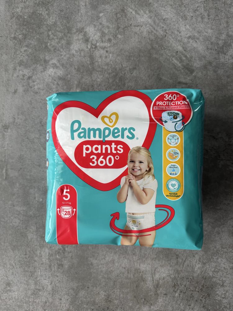 Pieluchomajtki Pampers pants 5 28 szt