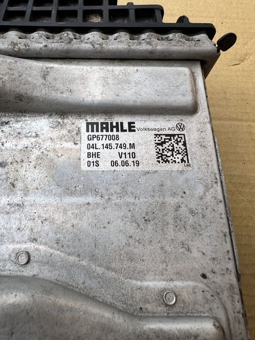 VW T6 Т6 2.0 2,0 інтеркулер радіатор інтеркулера плвітря 04L145749M