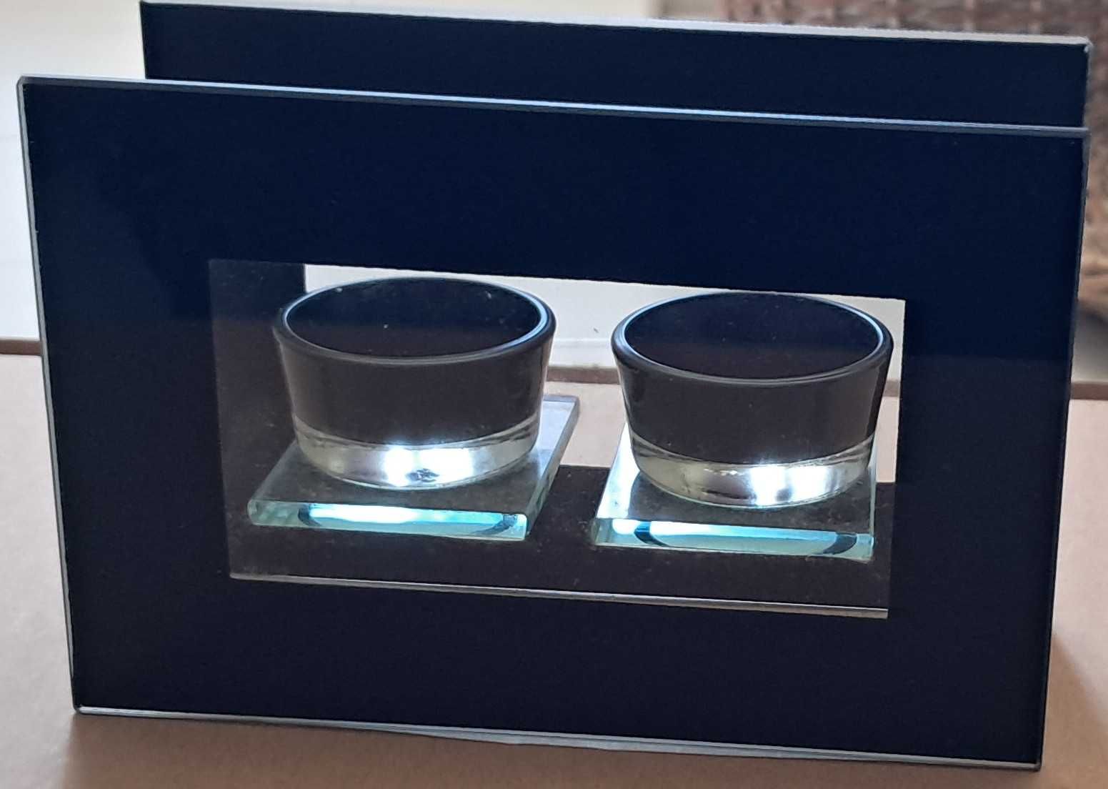 Castiçal Vidro 2 velas
