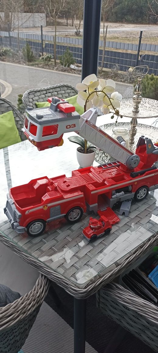 Psi Patrol Marshall Wielki wóz strażacki