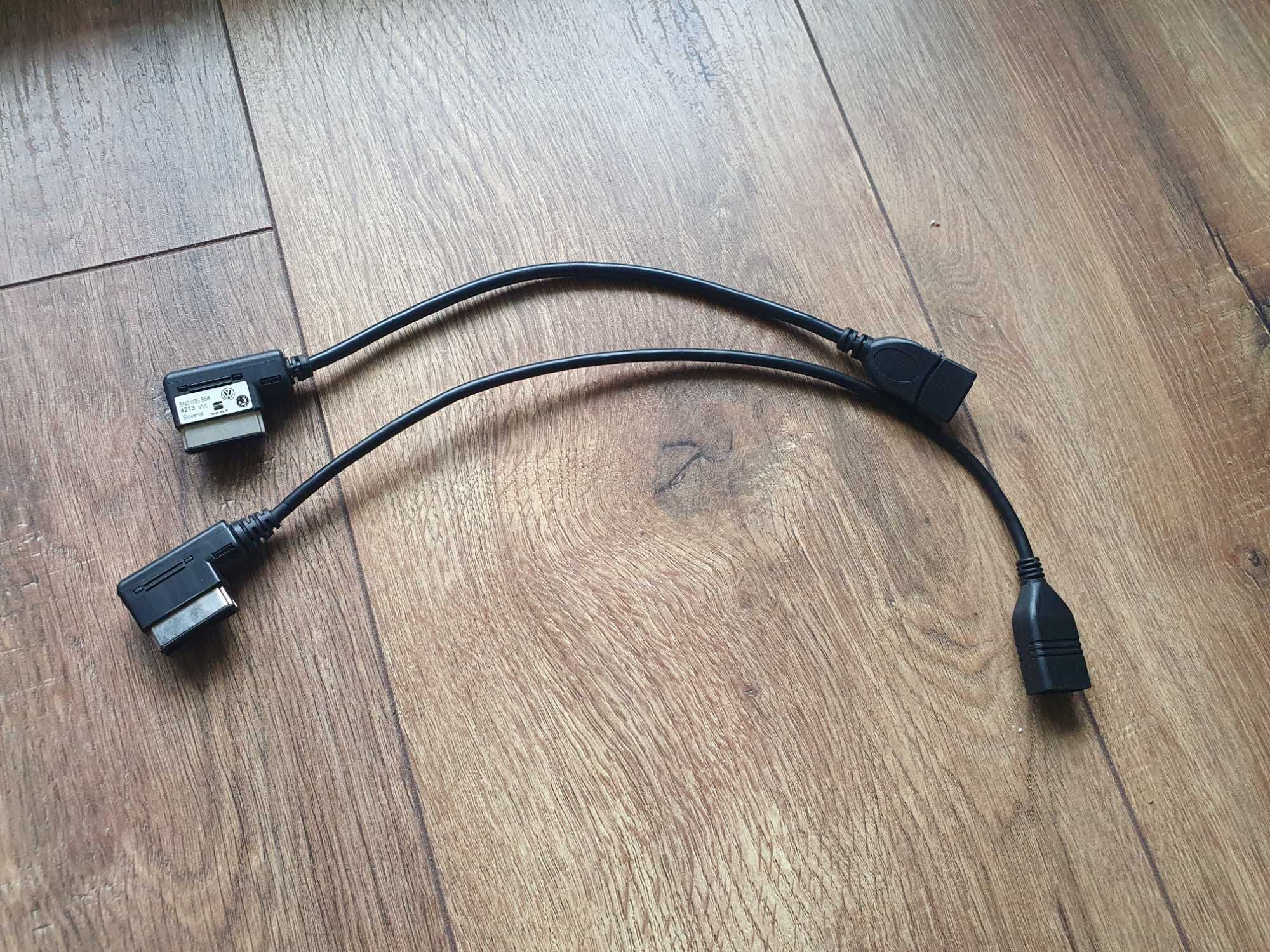 Kabel multimedia USB złącze  VW Audi Seat Skoda