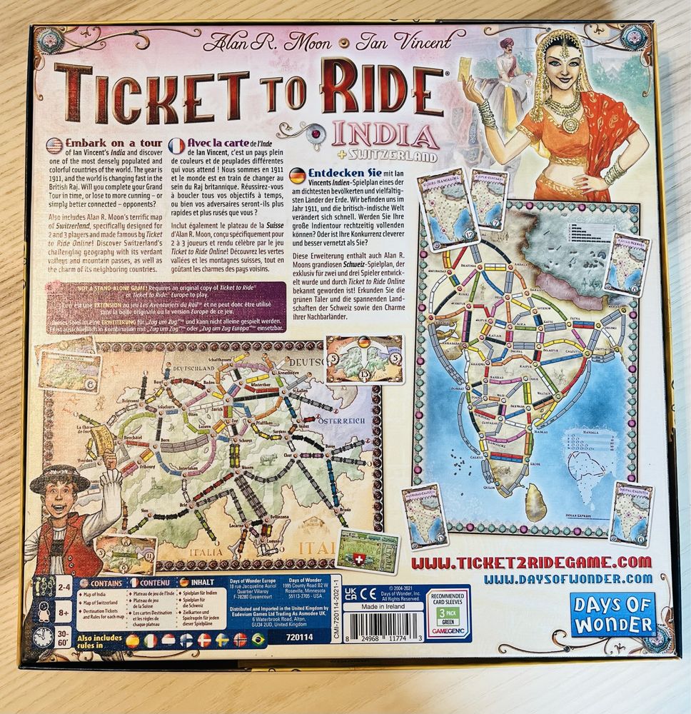 Ticket to Ride - expansão