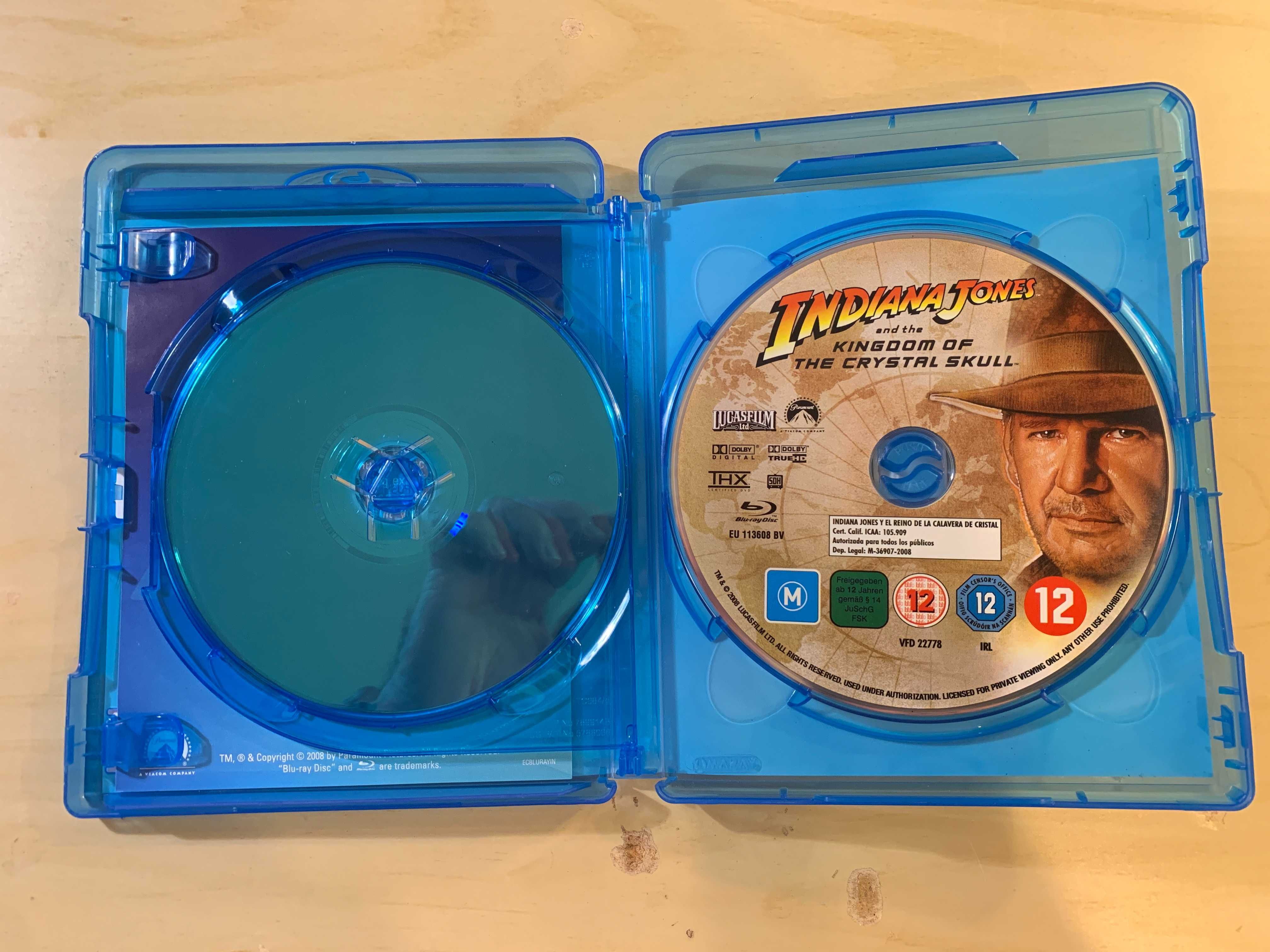 Indiana Jones And The Kingdom Of the Crystal Skull - Blu-ray