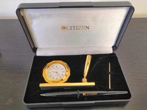 Relógio de Secretária Citizen Original (Ref. HG6220-A NOVO)