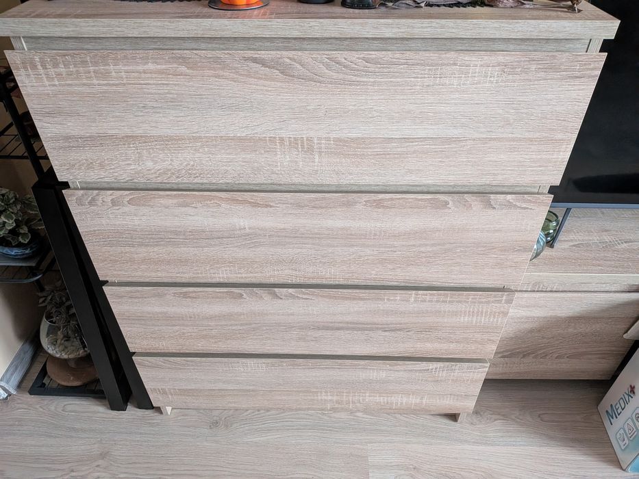 Komoda, stolik RTV i stół dębowy!! Jysk !