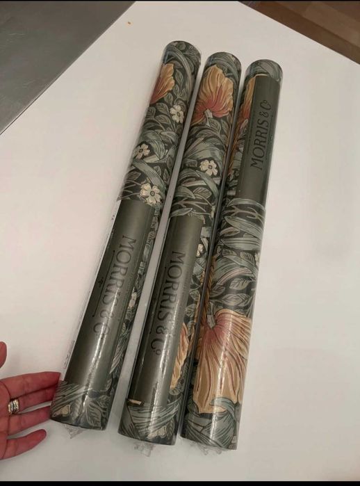 William Morris- klasyk, printrest, pimpernel. Nowa x 3 rolki.