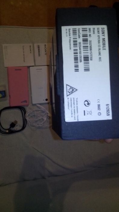 Sony xperia e3 blanc rec