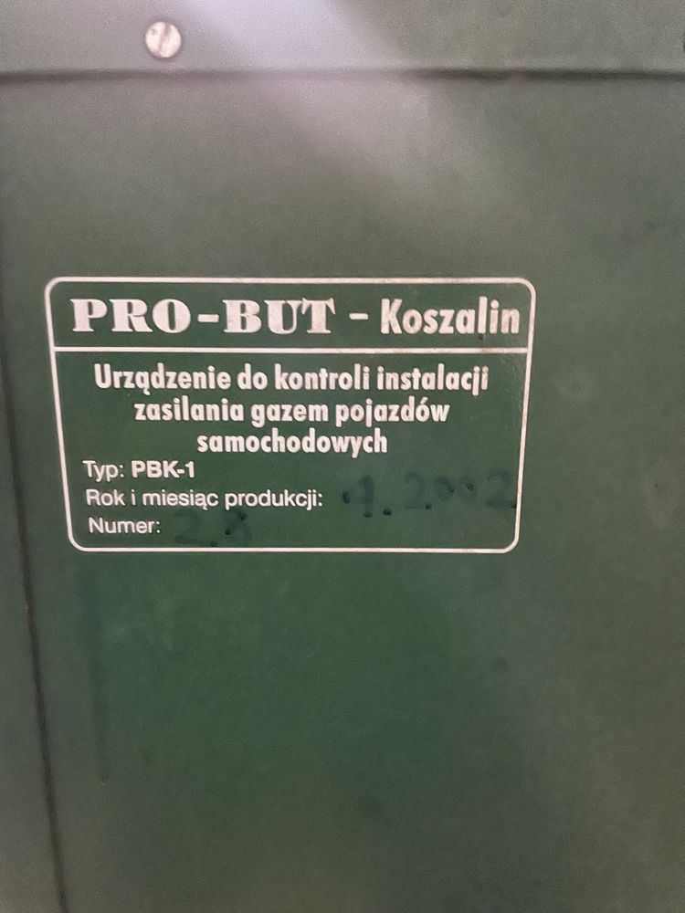 Urządzenie PBK-1 do sprawdzania instalacji Auto-Gazu lpg szczelnosci