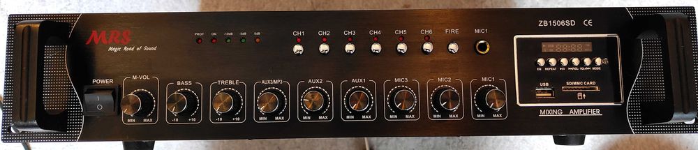 Wzmacniacz radiowęzłowy ZB-1506 SD