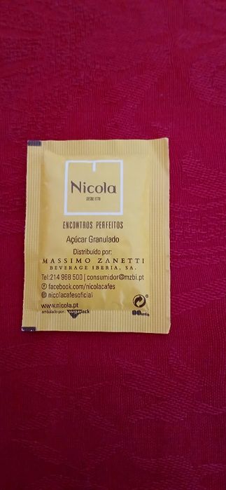 Pacote de açúcar Nicola - Por agora
