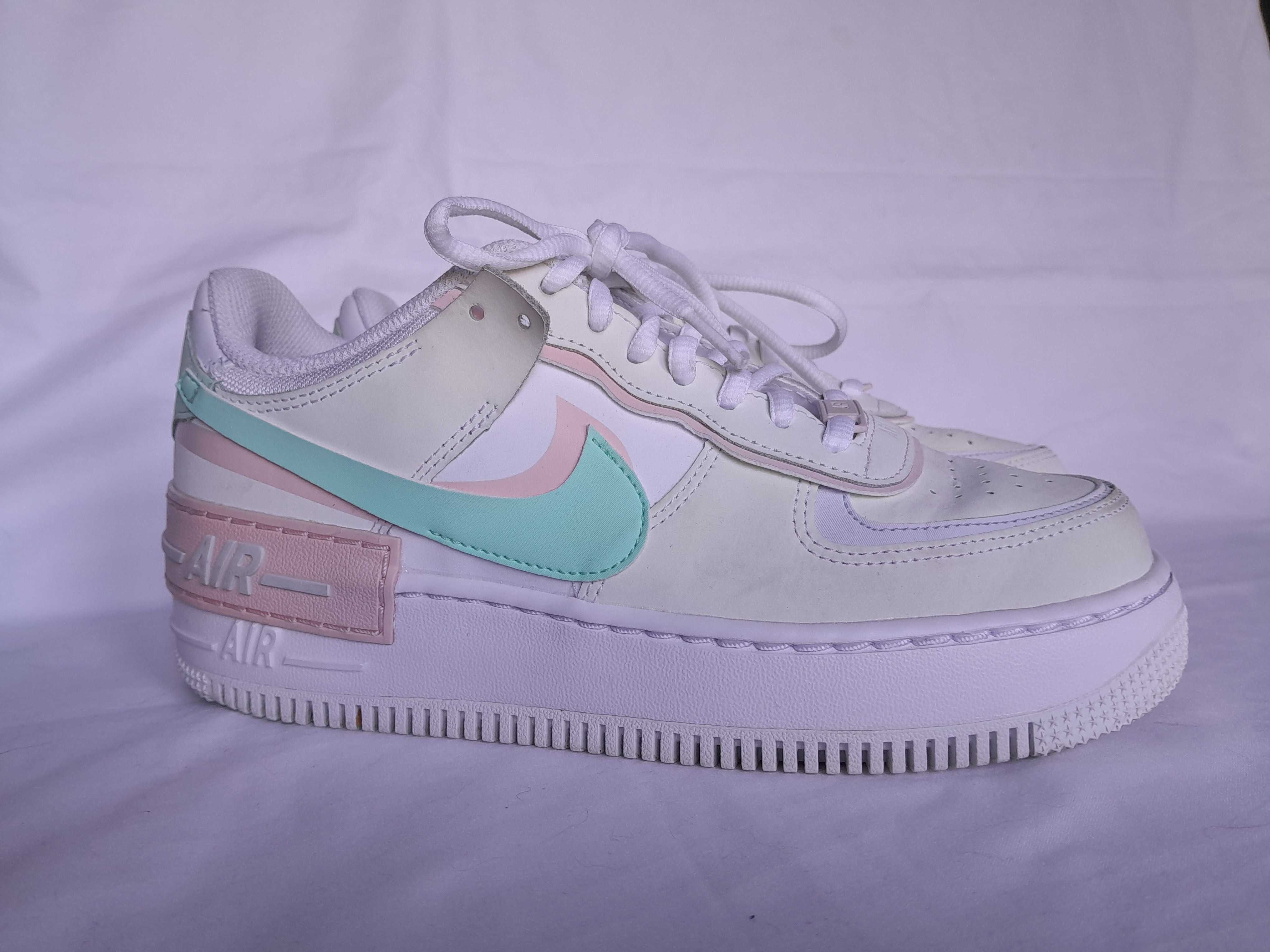 Sprzedam buty Nike Air Force 1 Shadow White/Atmosphere-Mint