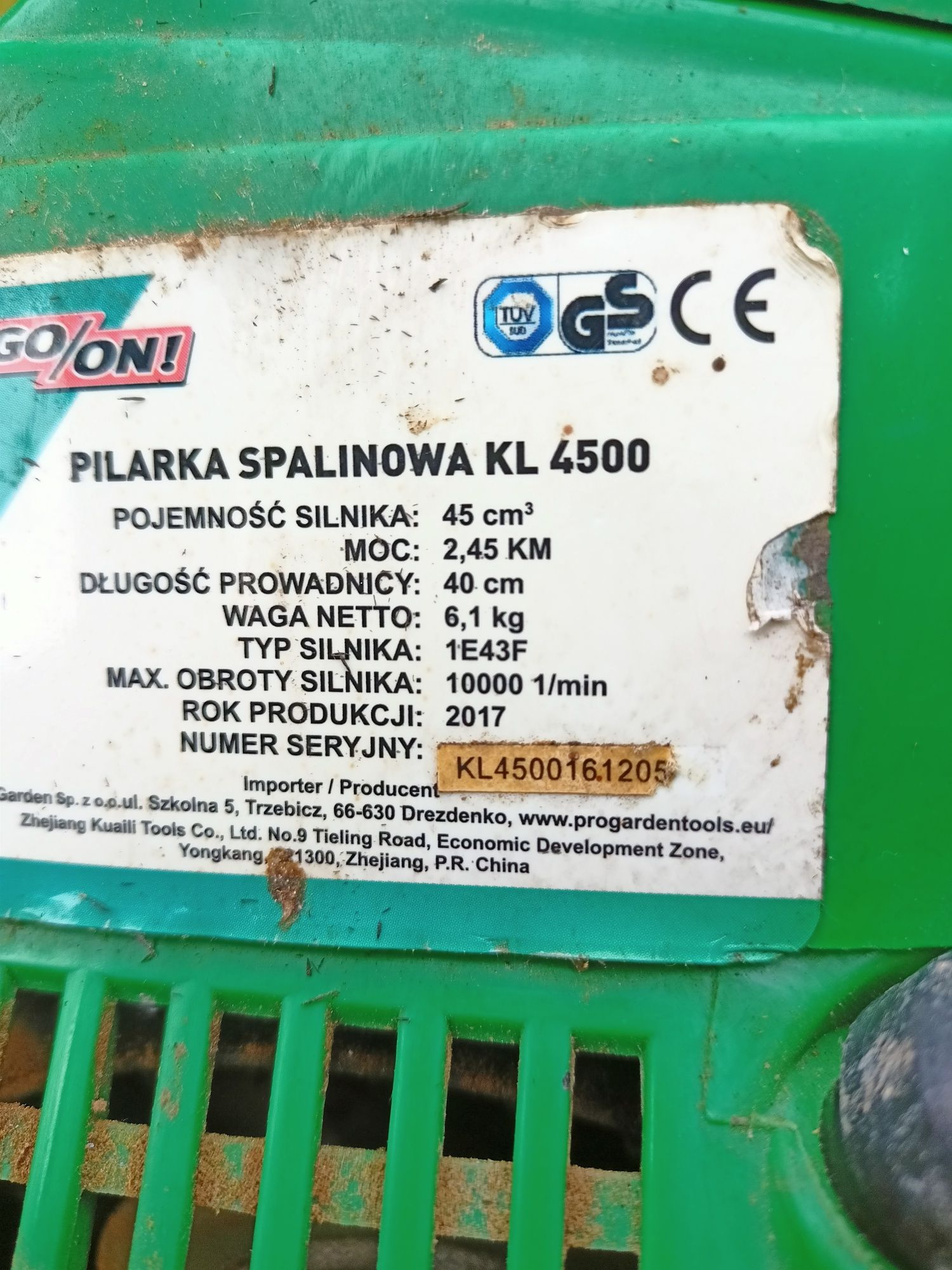 Piła łańcuchowa go/on