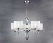 Lampa Żyrandol IMPRESS AZ1007 White AZZARDO