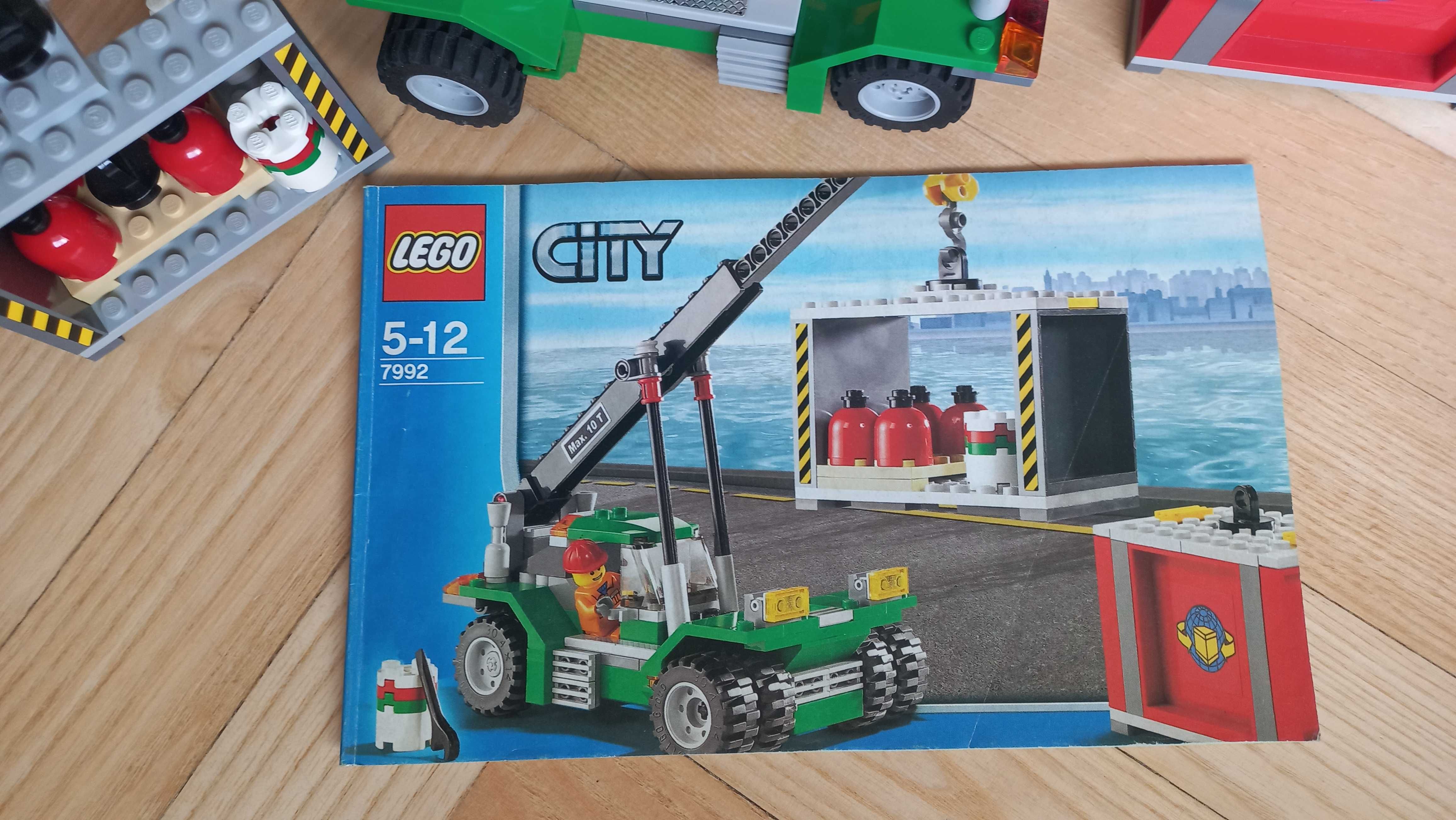 Lego zestaw 7992 podnośnik kontenerów * kompletny zestaw