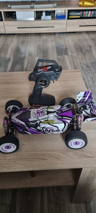 Samochód RC WL TOYS 124019 55KM/H FIOLETOWY