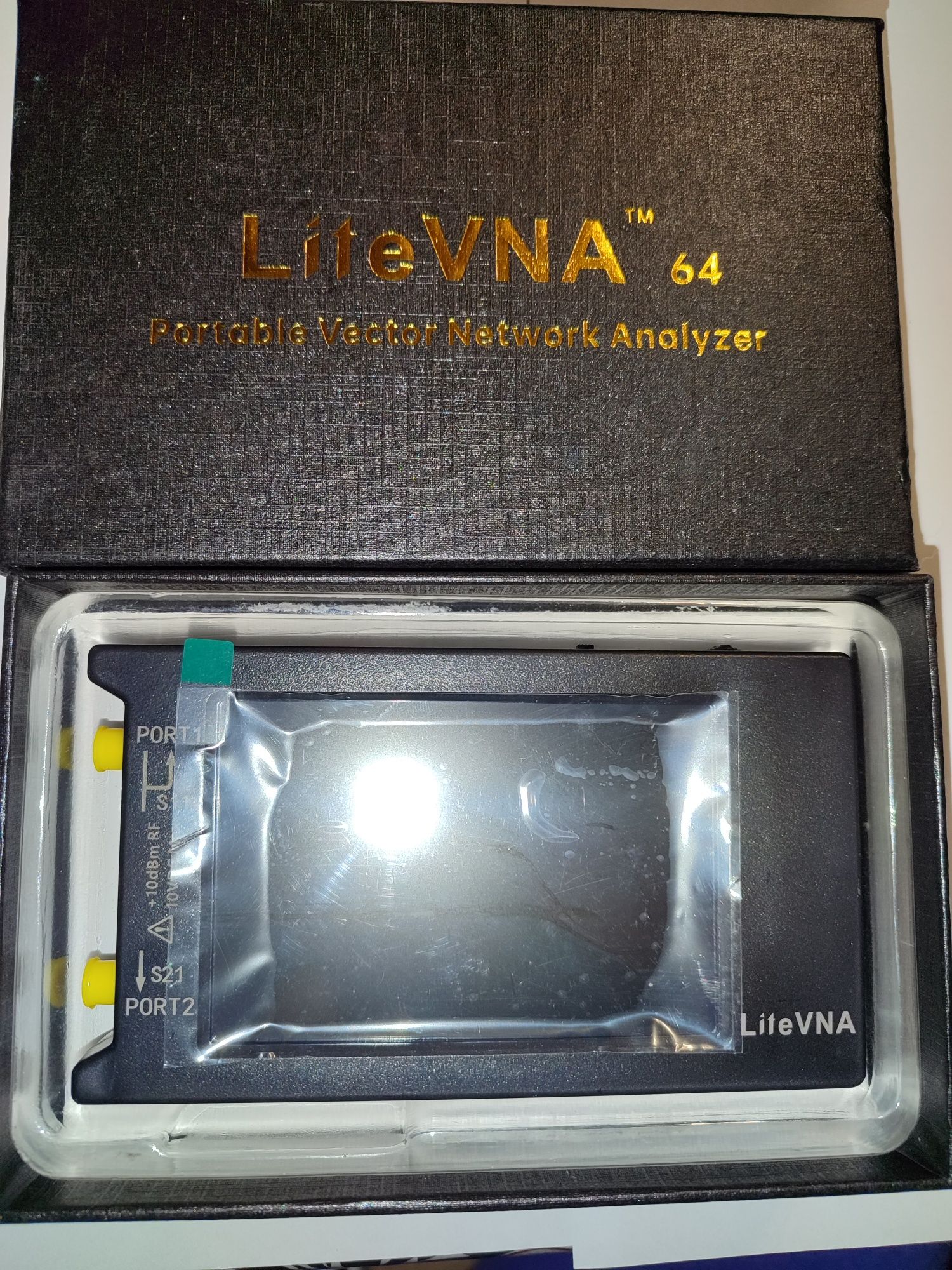 Векторний аналізатор мереж Lite VNA 64 (NanoVNA) 3.95" 50KHz - 6.3GHz