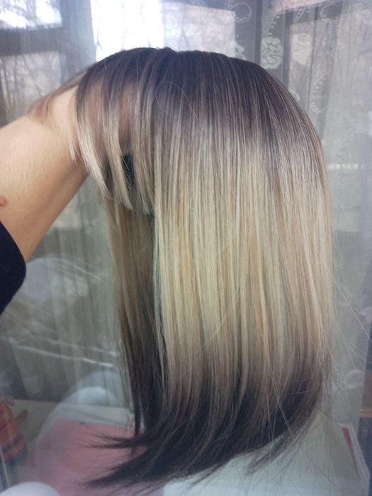 Эффектный термостойкий парик каре