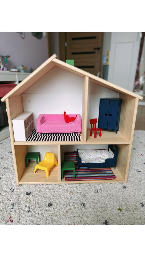 Domek dla lalek IKEA + mebelki