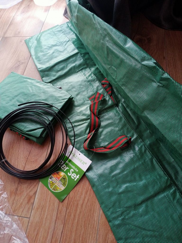 2x 500l, worki ogrodowe, na liście, odpady