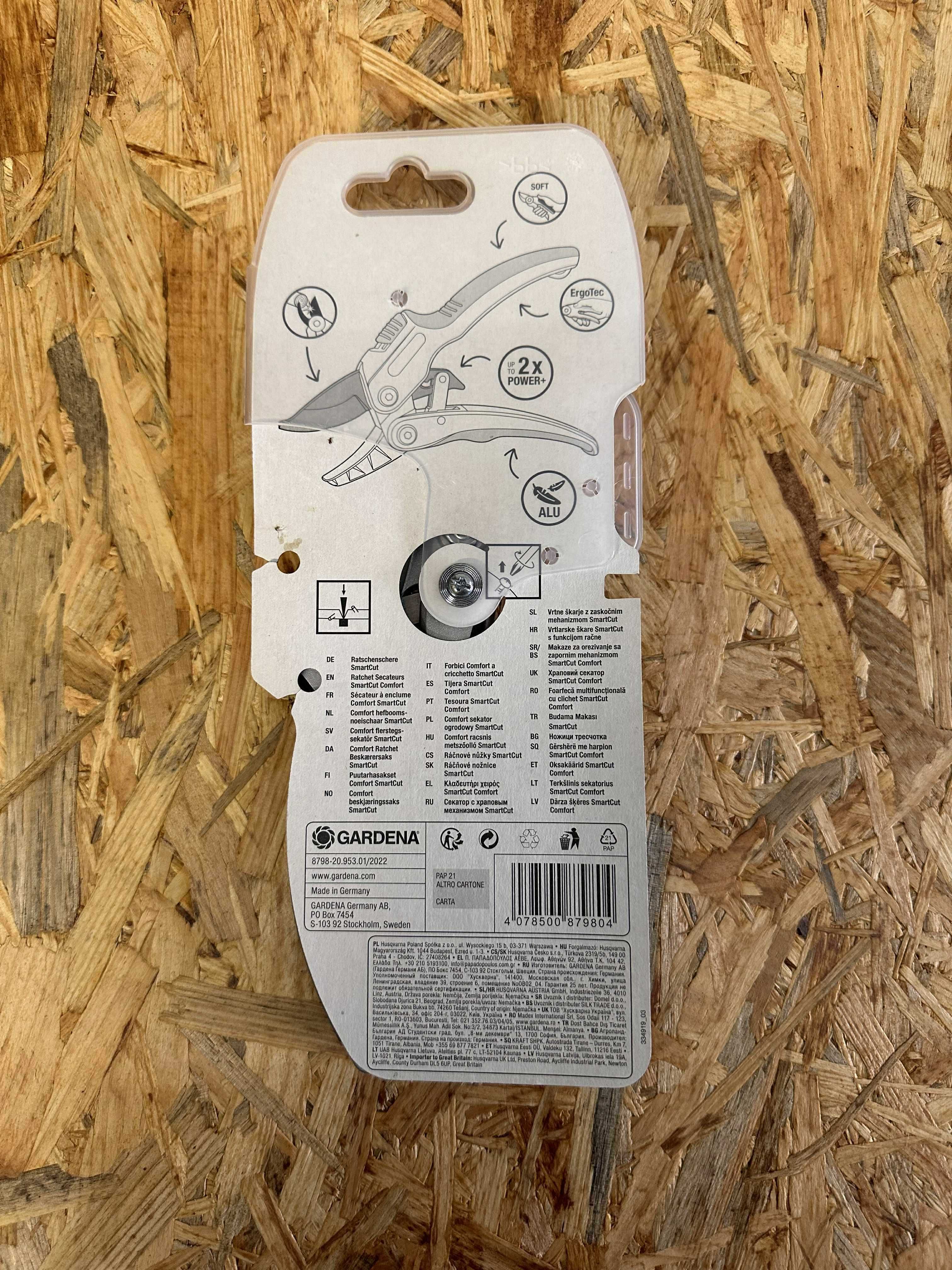 Sekator kowadełkowy Gardena SmartCut