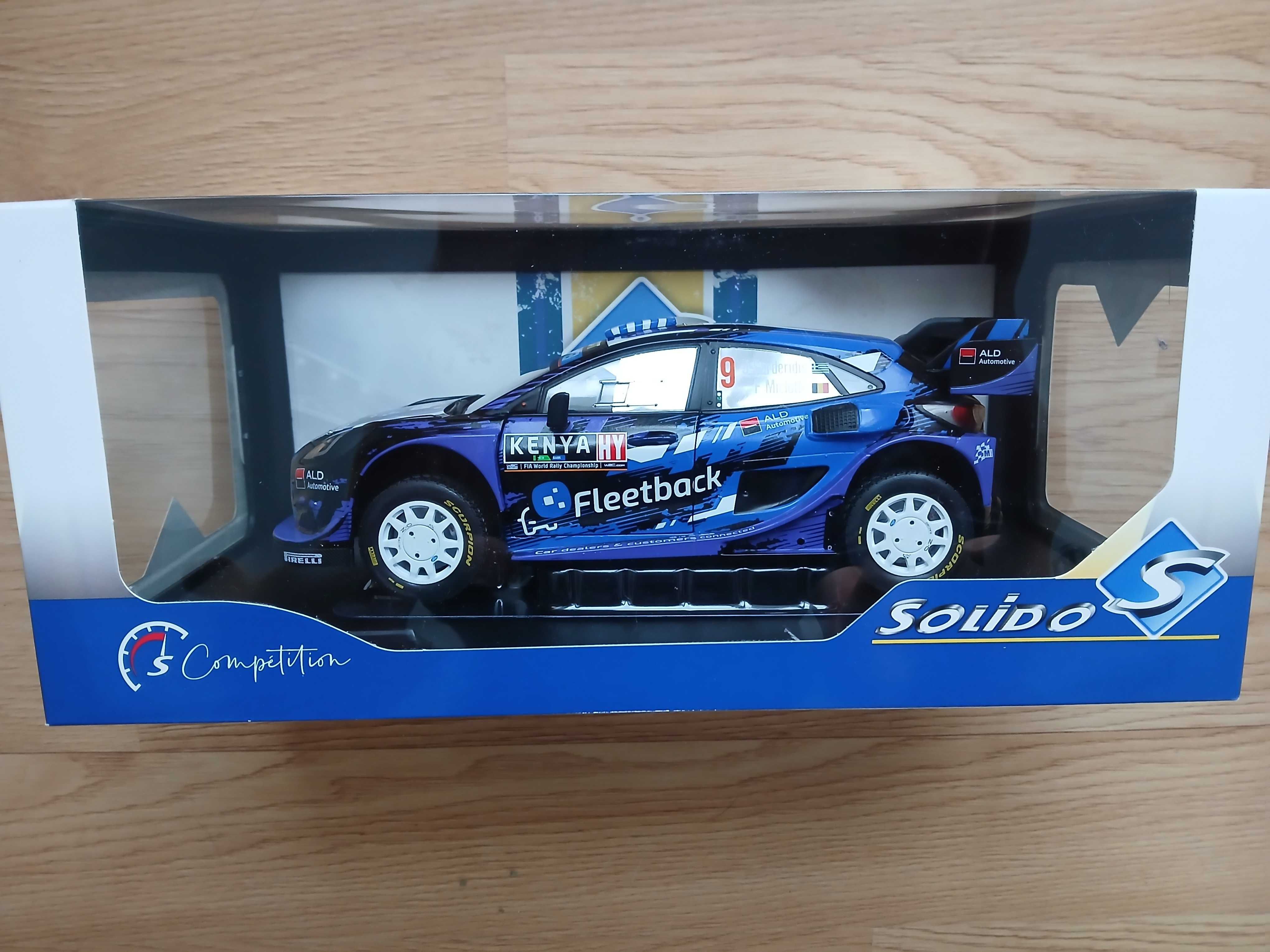 Auta rajdowe 1/18 Solido , Ford Puma