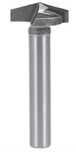 Frez typu V 16mm 150 stopni, uchwyt 6mm stal tytanowa
